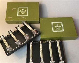 Vintage Christofle Made in France Knife Rests