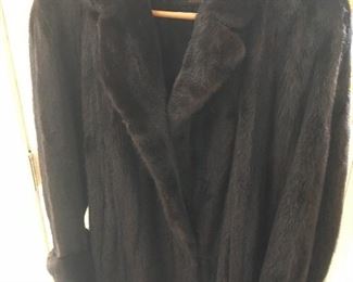 Full Length Saks Jandel Mink Coat 