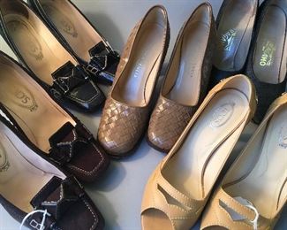 Tod’s Heels, Bottega Venetia, Ferragamo 