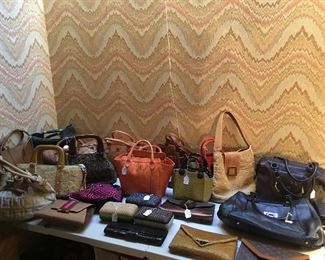 More designer purses, to include a fabulous collection of “Michu” purses!!