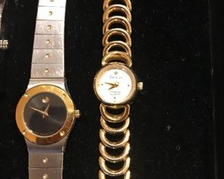 Movado on the left