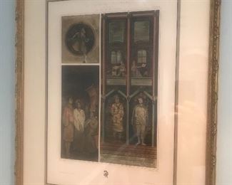 $65 -- 19th Century framed print.  Excellent condition.  
