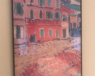 $45 -- Musee d'Orsay framed poster.  28"x20".  Excellent condition.  