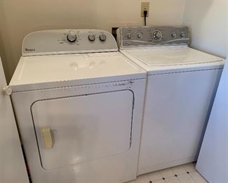 #77 Whirlpool Dryer 2016    $125                                                     #78 Maytag Washer 2007  $80