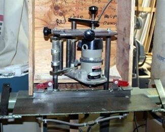 Ruvo Strick Jamb, Porter Cable Router And Foot Pedal Operation, 62" x 144" x 26"