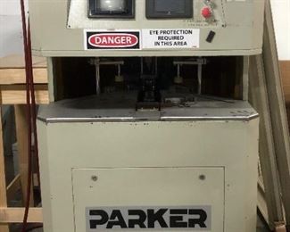 Parker Door/Window Cleaning Machine, 3 Phase Includes Transformer, 67" x 42" x 70"