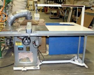 Rockwell Unisaw Model 34-771 9" Blade, Includes Biese Meyer Saw Fence, And Blade Guard System