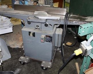 Rockwell/Delta Electric Jointer, 3 Phase On Rolling Base