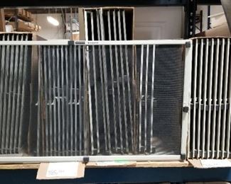 Alumaroll And Screenco Beige Color, Vinyl Casement Insect Screens, With Turn Latches Qty 77