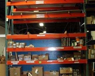 Heavy Duty Steel Pallet Rack, 16' End Supports Qty 3, 8' Cross Braces Qty 10, 10' Cross Braces Qty 14