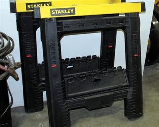 Stanley Adjustable Saw Horses, Qty 2