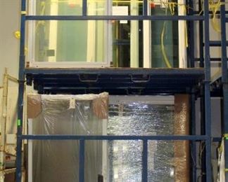 Heavy Duty, Steel, Forklift Stackable Storage Racks 91" x 90" x 68" Qty 2