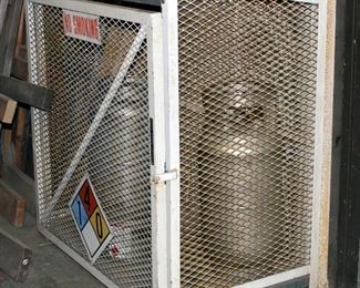 Metal Liquid Petroleum Safety Cage, 50" x 42" x 28"