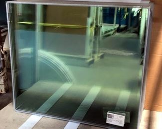 Double Pane Glass Window Panels, 28" x 60", Qty 24