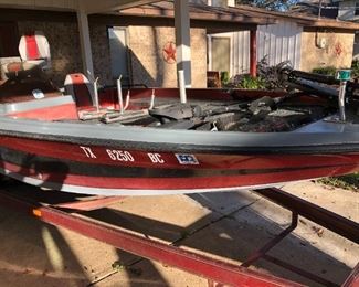 1988 Stratus 181 Pro Boat w 115 Evinrude Motor