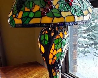 Stained glass lamp