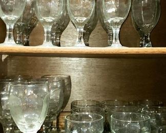 Sets of glassware