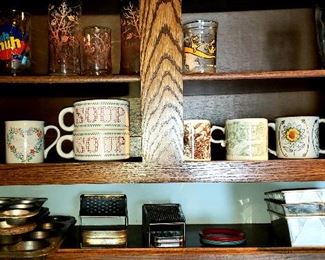 Glassware, mugs & bakeware