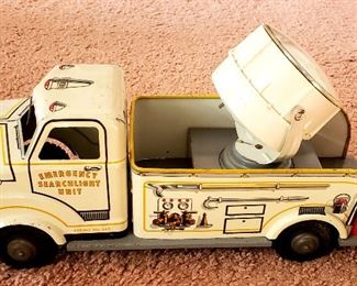 50s Marx Emergency Service,  Light Truck