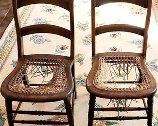 Pair of chairs - need TLC