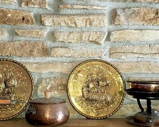 Brass & copper items
