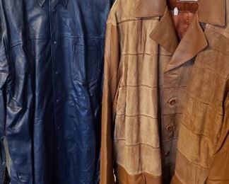 3XL Mens Leather, Suede Coats