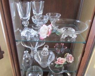 All the pretty crystal to include Steuban