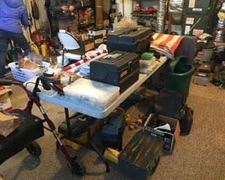 Tackle boxes & tools!