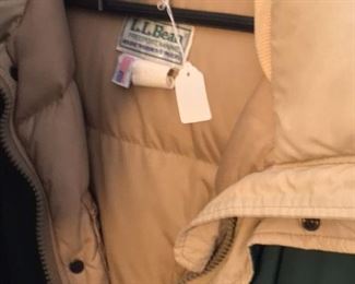 LL Bean coat, many other nice coats