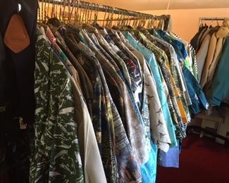 Some of the men's shirts