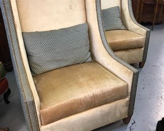 2 Unique Chairs  byBently and Churchill purchased from Be Here Now located in Independence Mo