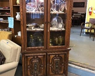Another wonderful hutch with light