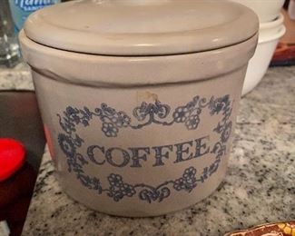 Ceramic Coffee Grinds Cup