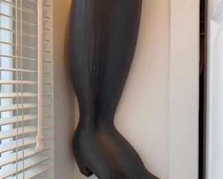 Wooden Boot Art
