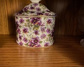 Ceramic flower container