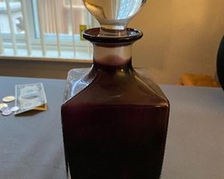 Amethyst decanter