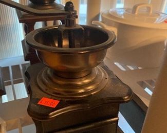 Antique grinder