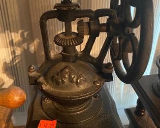 Antique grinder