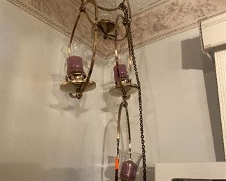 4 tier Hanging candle holder