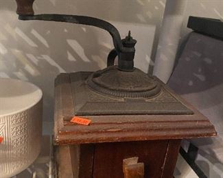 Antique grinder