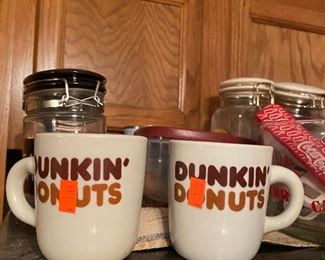 Dunkin' Donuts mugs