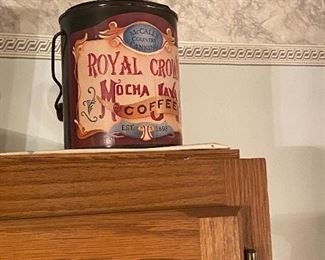 Royal Crown tin
