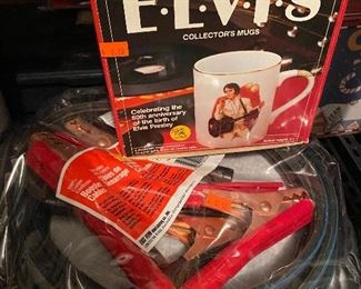 Alvis mug and car jumper cables