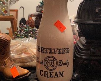 Cream bottle