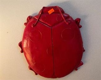 Lady bug wall art