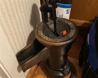 Antique water pump