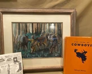 The book of Cowboys and other finds
