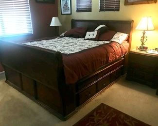 Queen bed