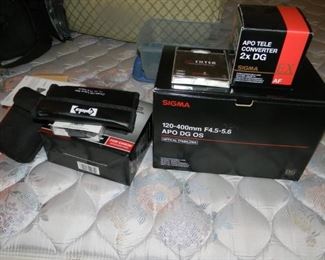 MORE cameras / some NEW /sigma apo dg os