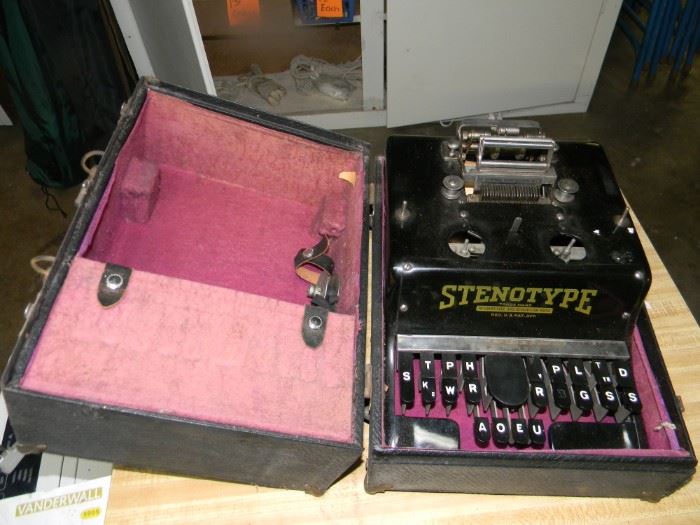 vintage stenotype
